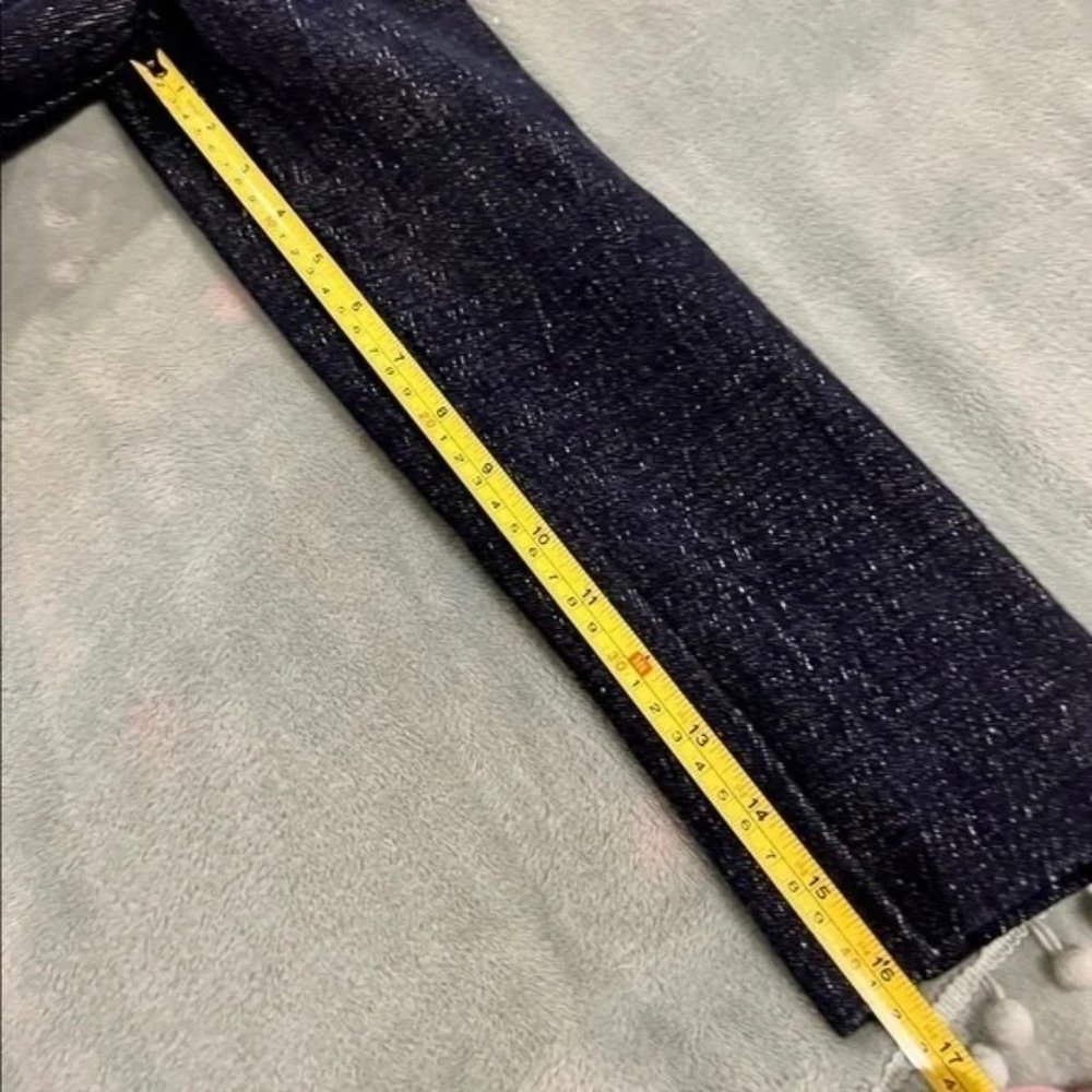 Zara Trafaluc Longline Denim Knit Blazer Size S - Picture 8 of 10